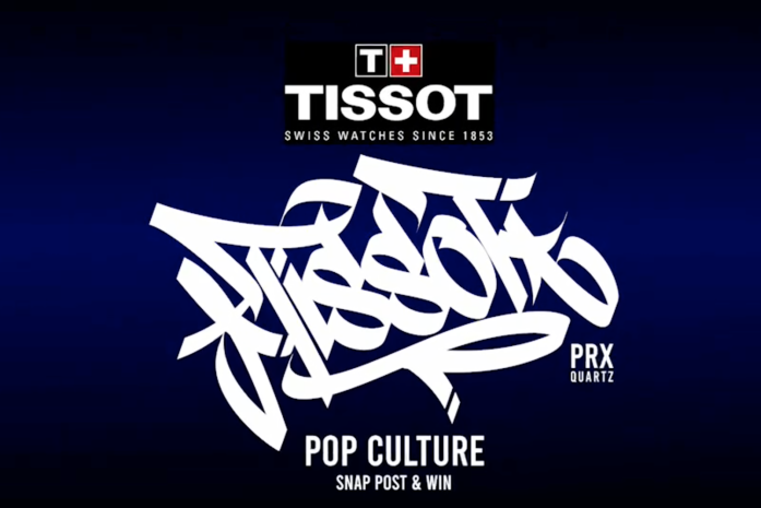 “Tissot” Graffiti Snap Post & Win
